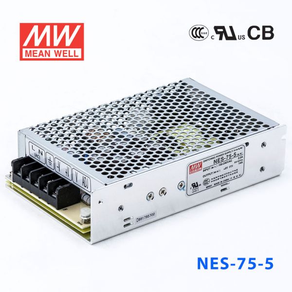 <b>NES-75 75W 5/12/15/24/48V单路输出</b>