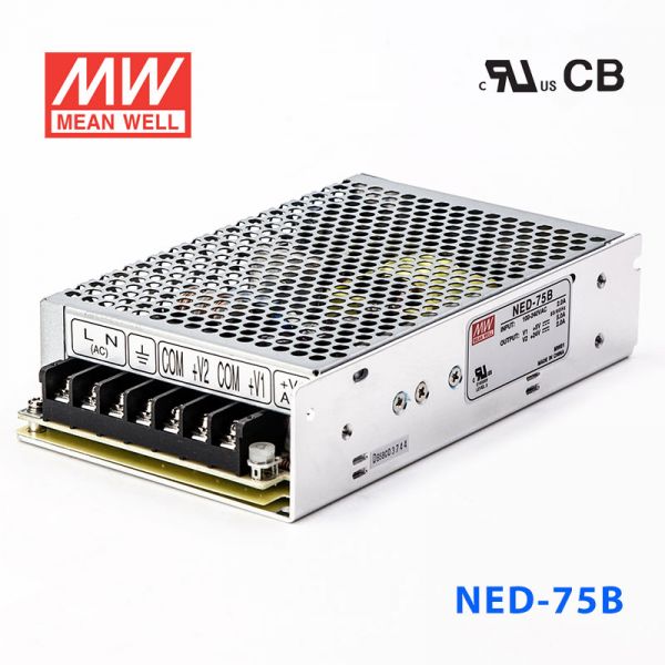 NED-75B 75W 5V 6A +24V 3A双路输出明