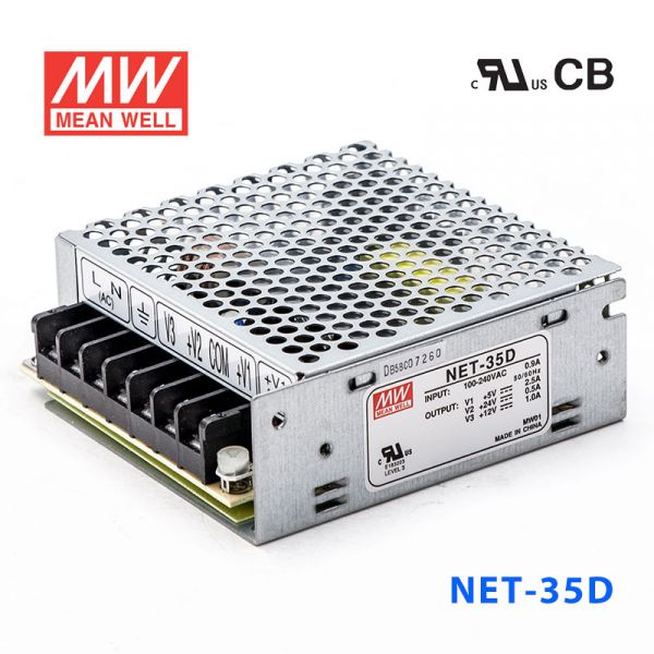 NET-35 A/B/C/D 35W +5V/12V/15V/24V三路