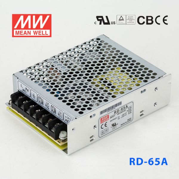 明纬开关电源RD-65A 65W +5V 8A +