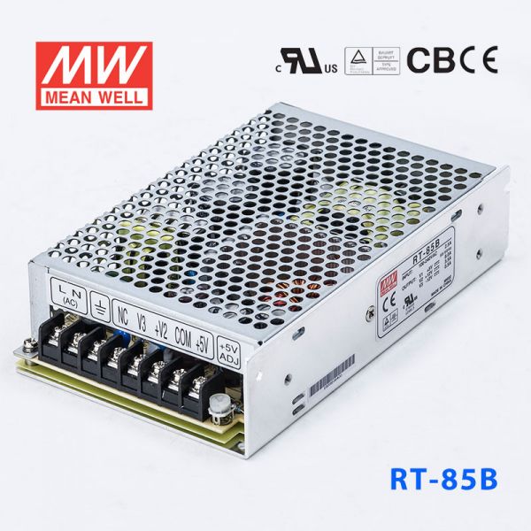 明纬电源RT-85B 85W +5V4A +12V4A -